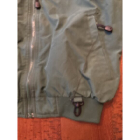 John Deere Green Jacket Size Large Mens Yellow Fleece Lined Vintage - Picture 5 of 7